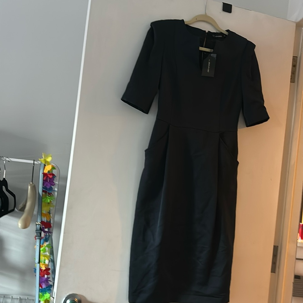 Anna Molinari little black dress